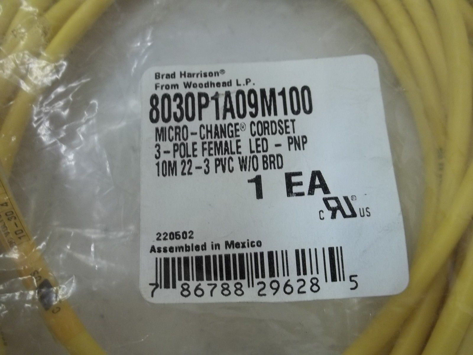 BRAD HARRISON 8030P1A09M100 *NEW IN A FACTORY BAG*
