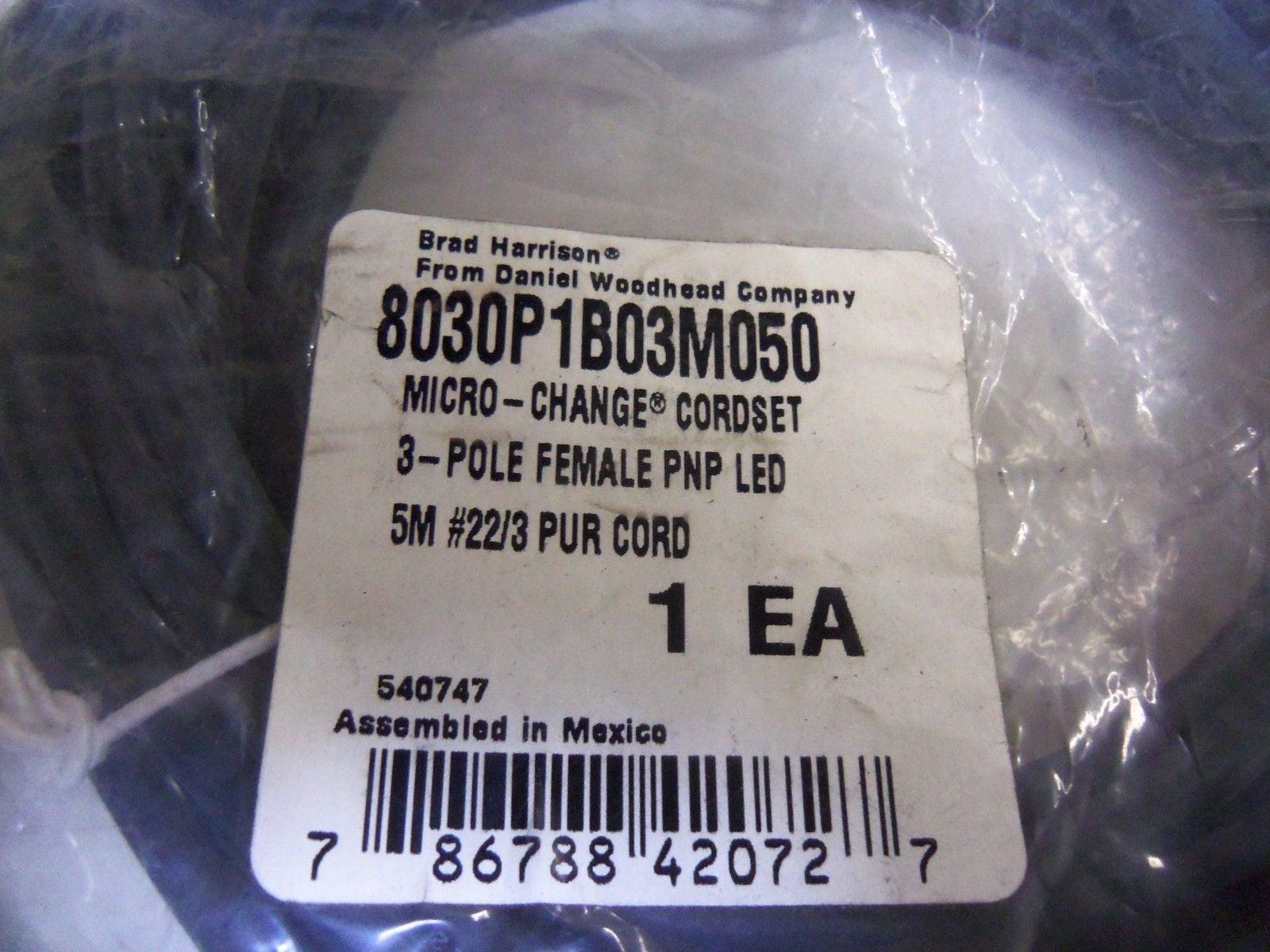 BRAD HARRISON 8030P1B03M050 *NEW IN BAG*