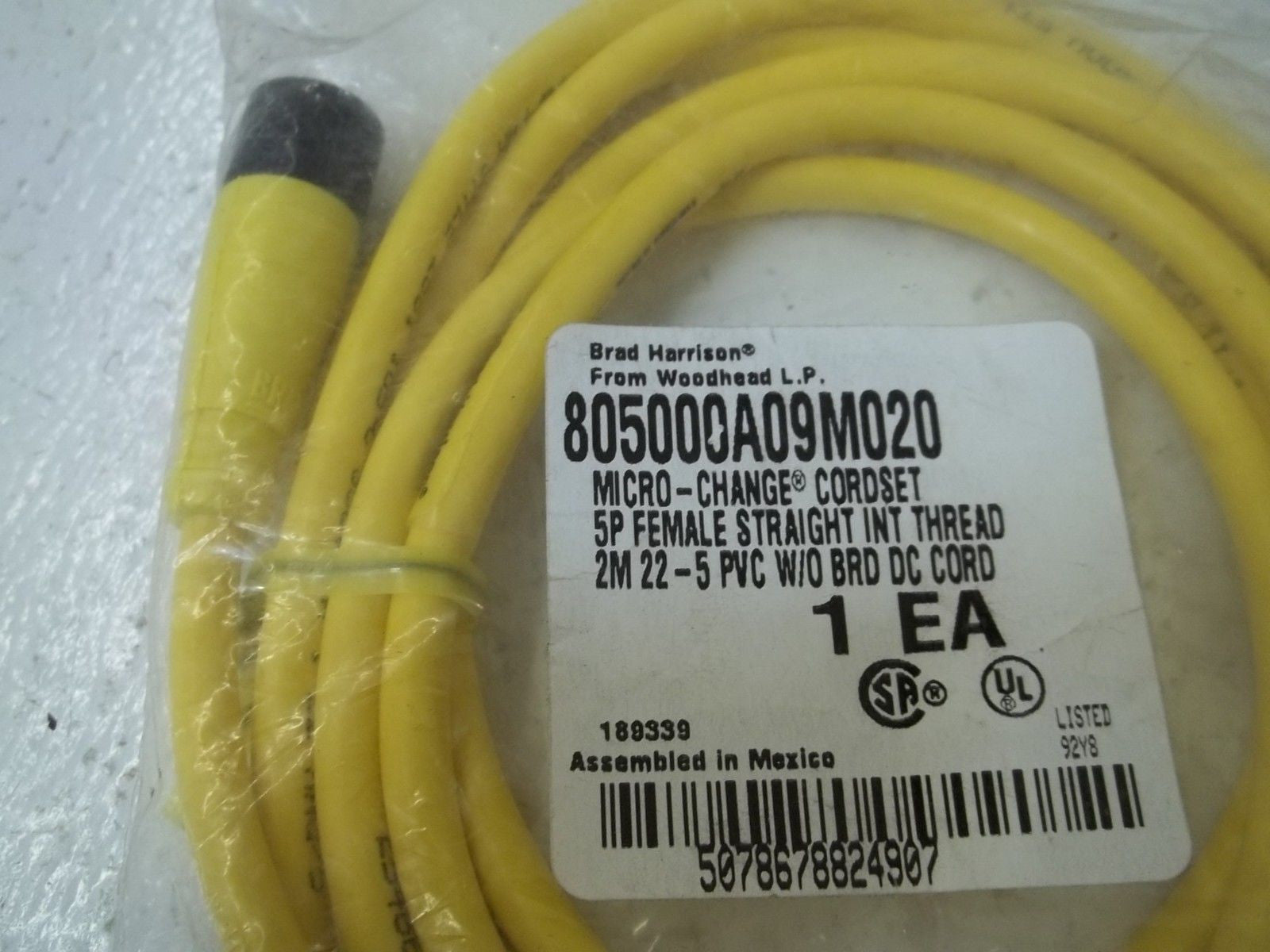 BRAD HARRISON 80500A09M020 *NEW IN A FACTORY BAG*
