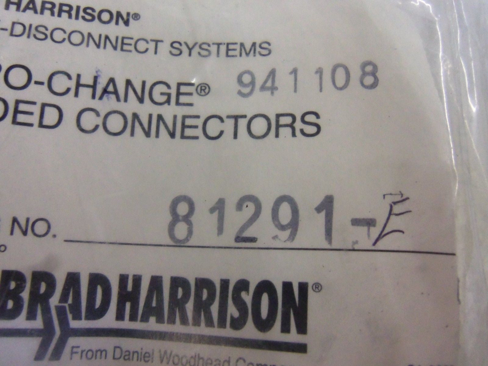 BRAD HARRISON 81291-E *NEW IN A BAG*
