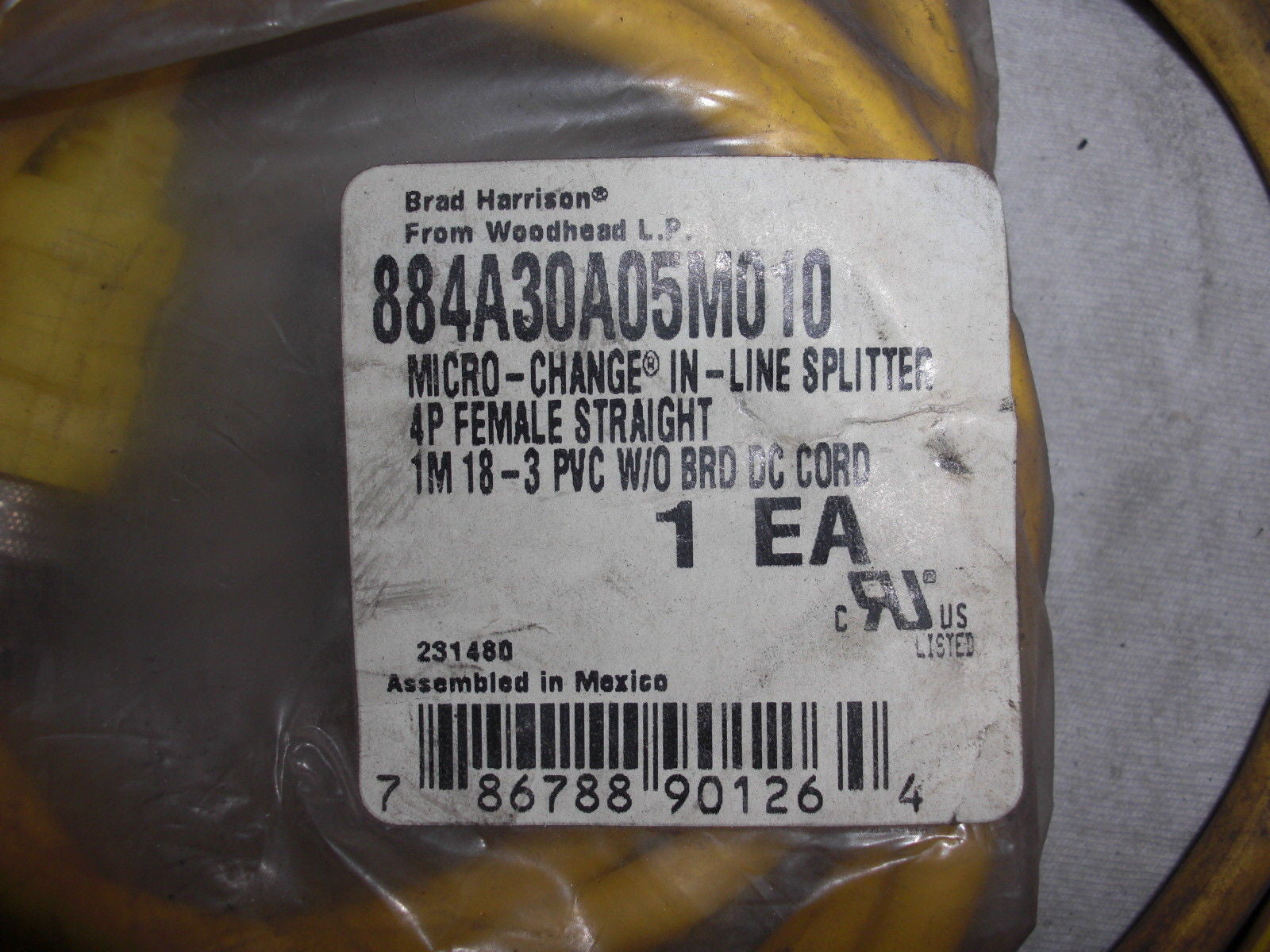 BRAD HARRISON 884A30A05M010 *USED*