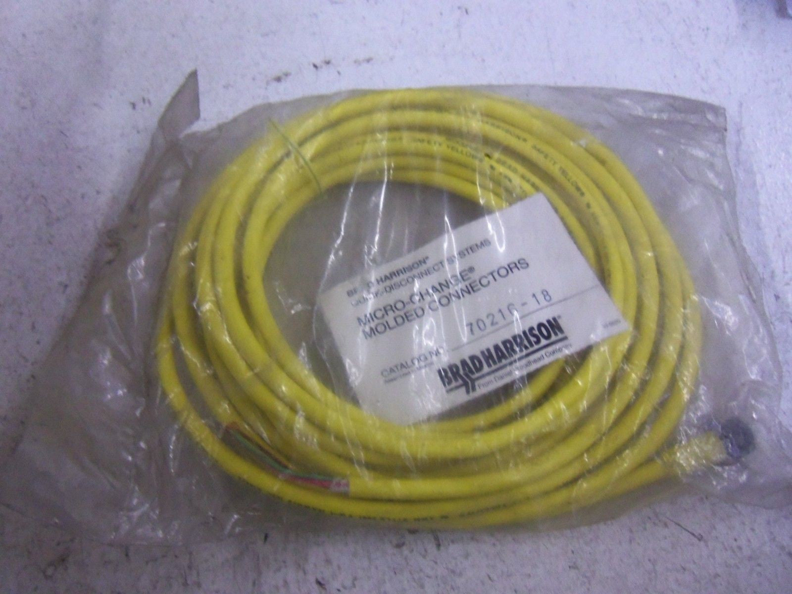 BRAD HARRISON MICRO-CHANGE 70216-18 CORDSET *NEW IN FACTORY BAG*