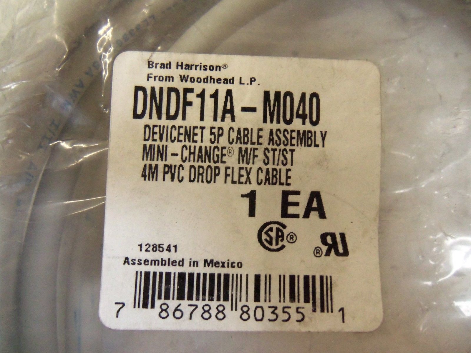 BRAD HARRISON DNDF11A-M040 *NEW IN FACTORY BAG*