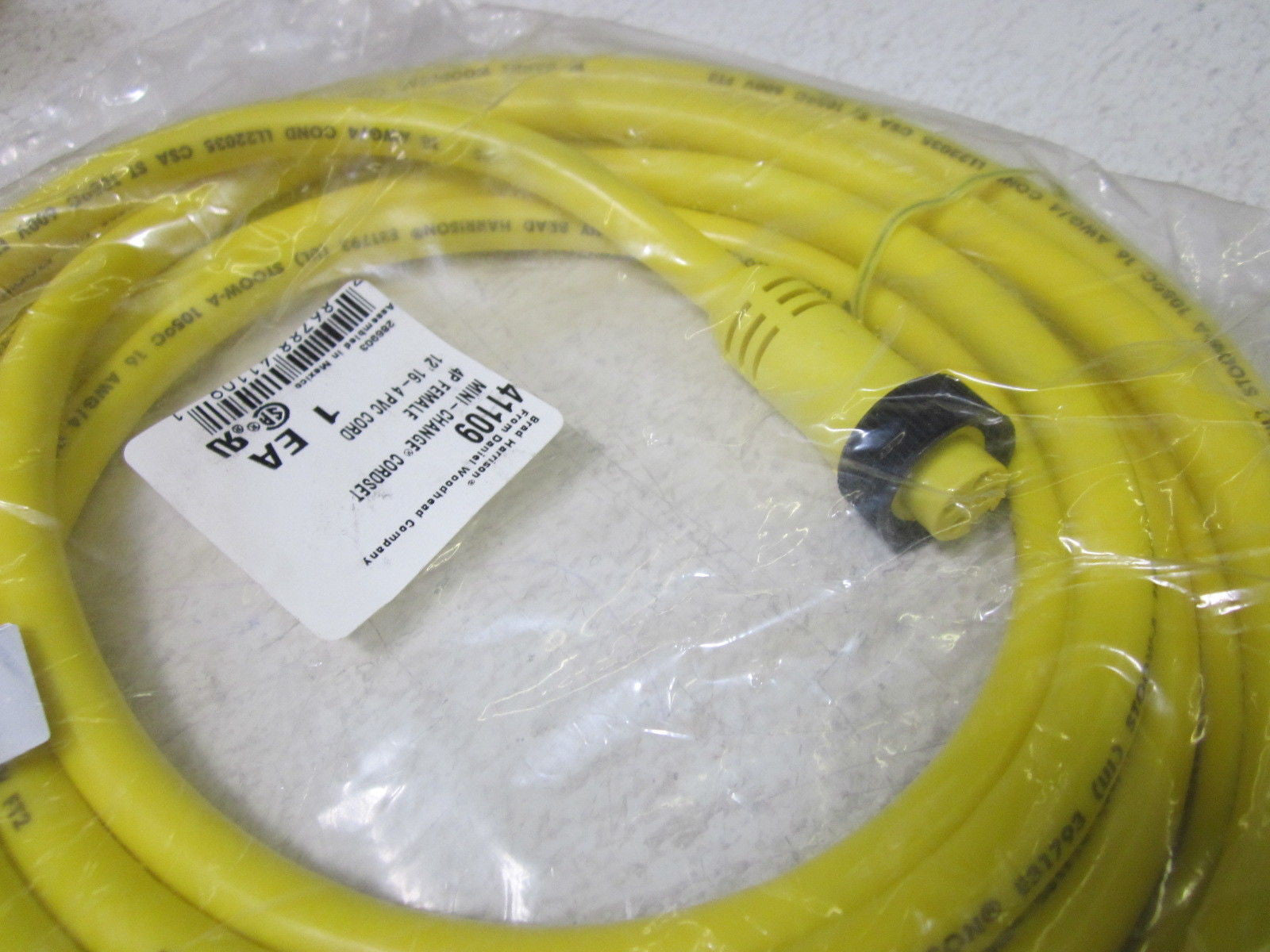 BRAD HARRISON MINI-CHANGE 41109 CORDSET *NEW IN FACTORY BAG*