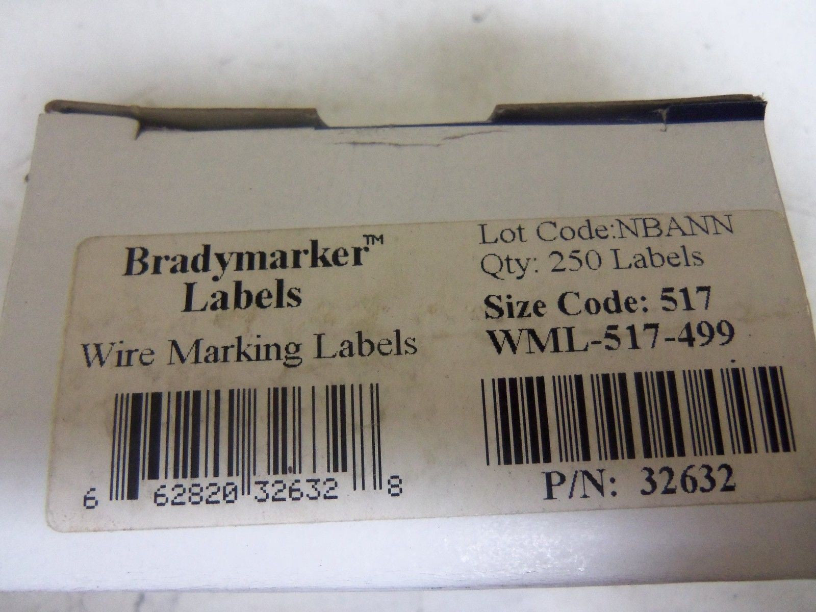 BRADY WML-517-499 *NEW IN BOX*