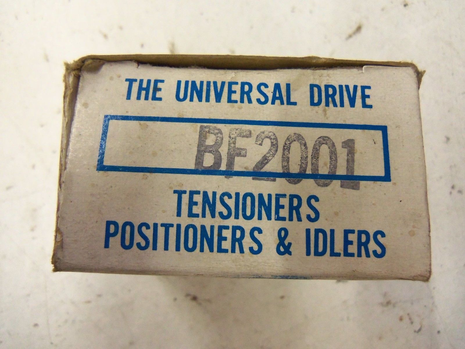 BREWER MACHINE & GEAR CO. BF2001 *NEW IN BOX*