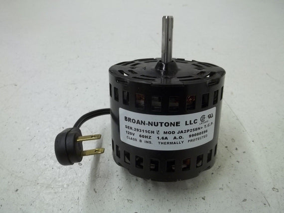 BROAN-NUTONE 99080596 REPLACEMENT MOTOR 120V 1.6A *NEW NO BOX*