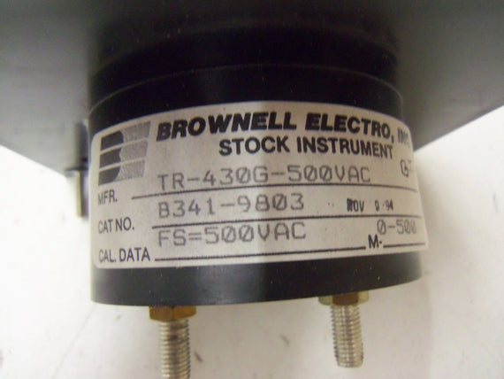 BROWNELL ELECTRO, INC. B341-9803 *NEW IN BOX*