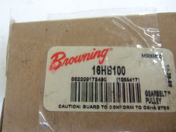 BROWNING 1055417 16HB100 TIMING BELT PULLEY 5/8" *NEW IN BOX*