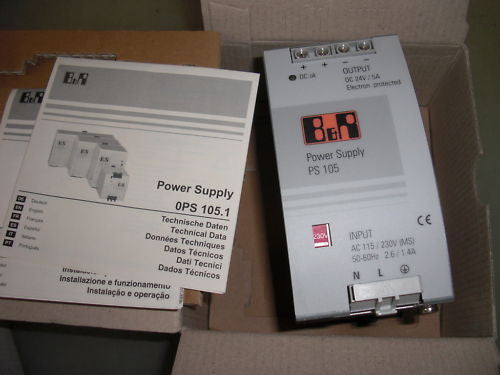 B&R 0PS105.1 POWER SUPPLY *NEW IN BOX*
