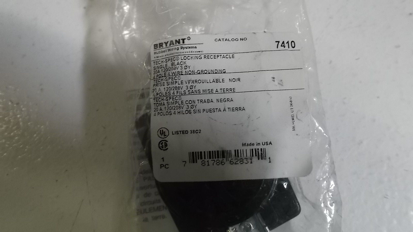 BRYANT 7410 *NEW IN FACTORY BAG*