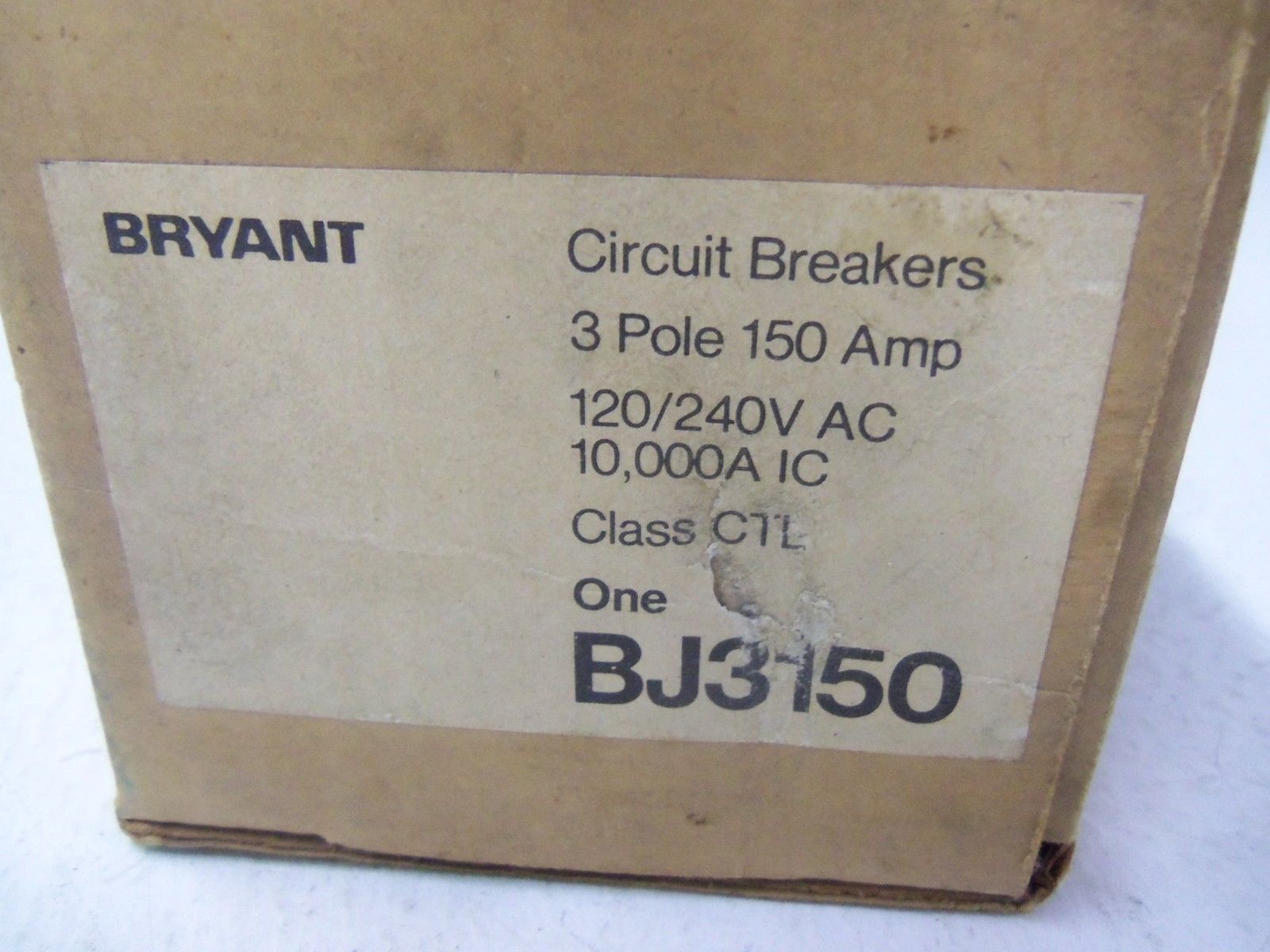 BRYANT BJ3150 NSMP