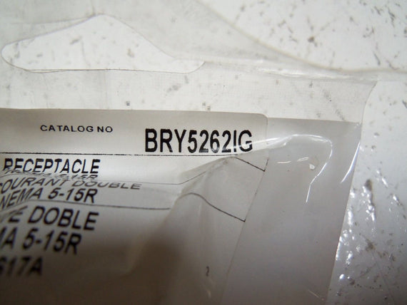 BRYANT BRY5262IG RECEPTACLE *NEW IN FACTORY BAG*