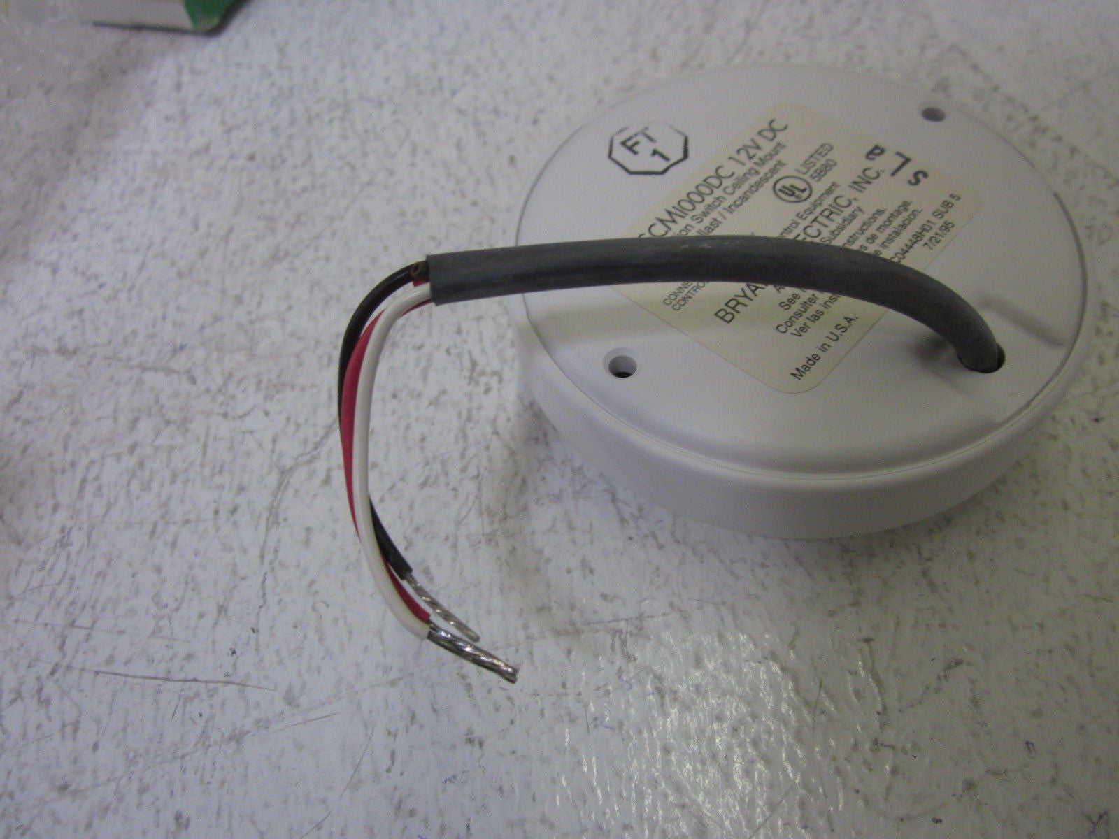 BRYANT MSCM1000-DC MOTION SWITCH *NEW IN BOX*