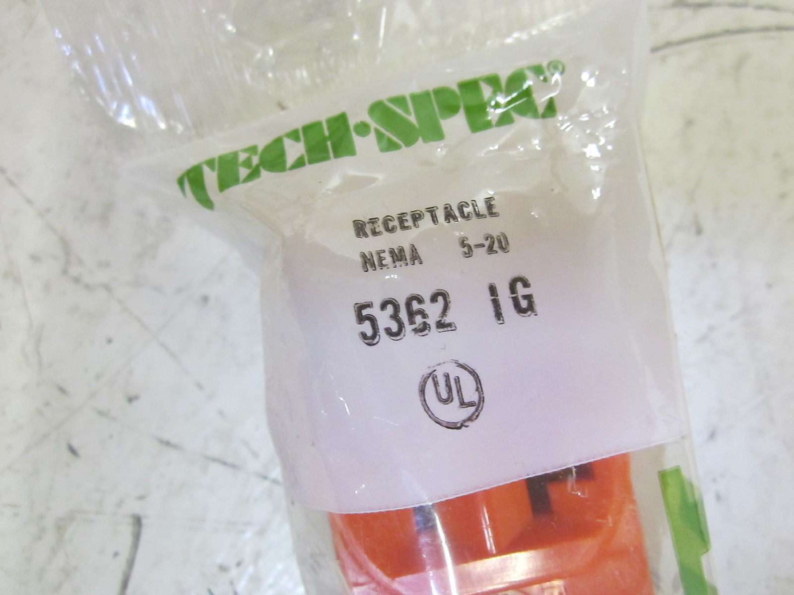 BRYANT TECH SPEC 5262 IG RECEPTACLE NEMA 5-20 *NEW IN A FACTORY BAG*