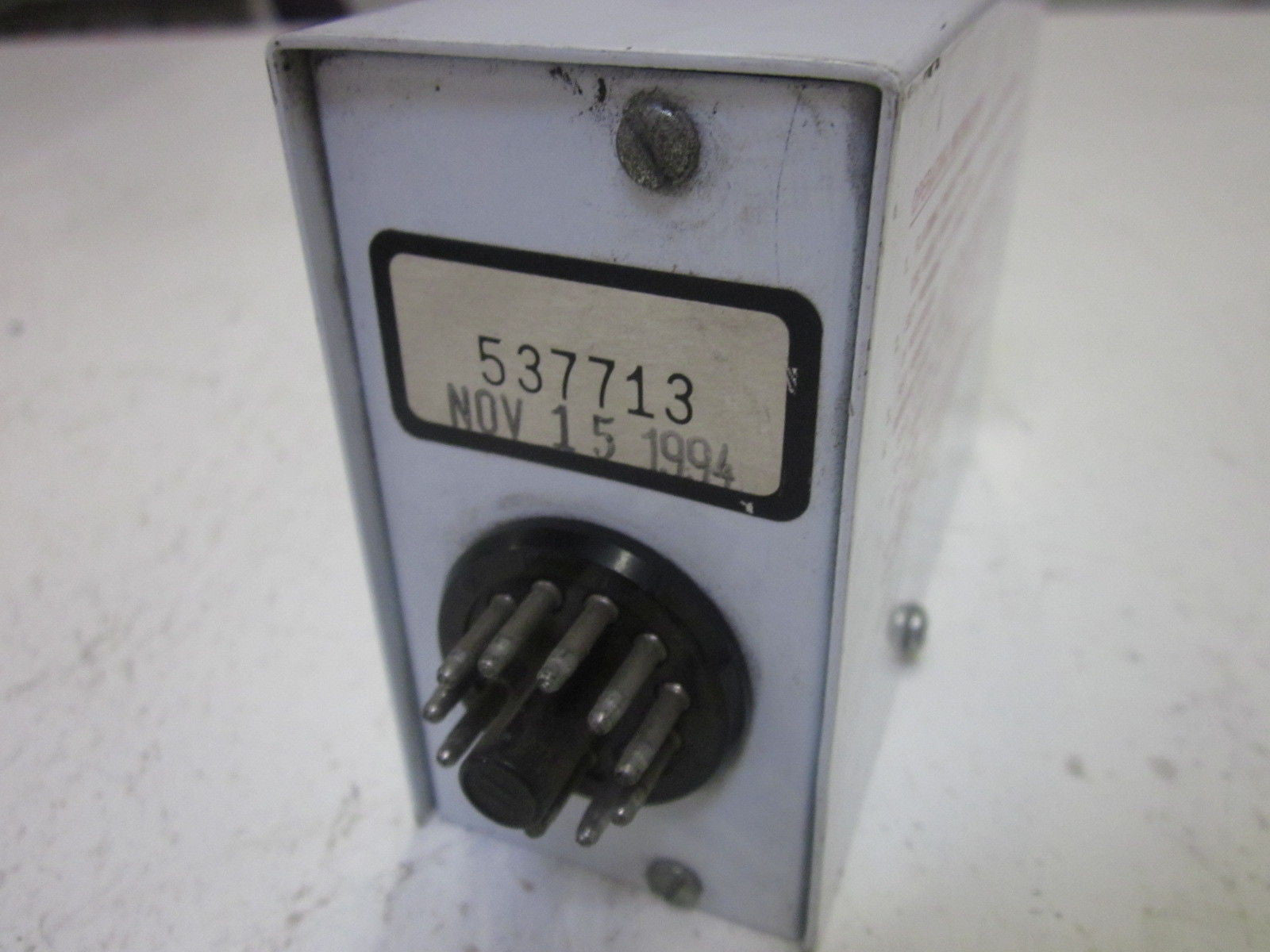 BURCOMATIC PRODUCTS 416-3 VEHICLE DETECTOR *USED*