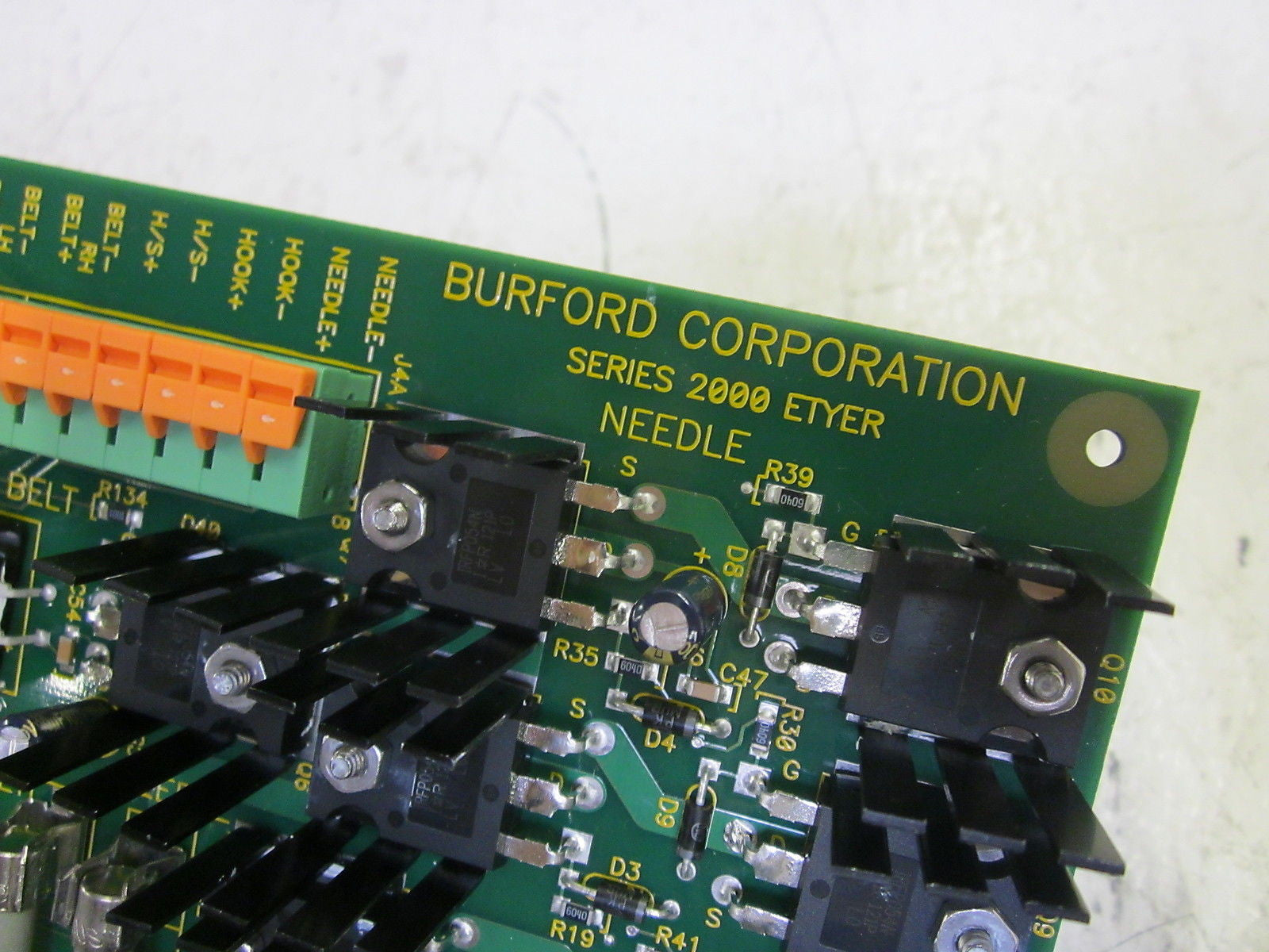 BURFORD SERIES 2000 FABC01267 ETYER NEEDLE BOARD *USED*