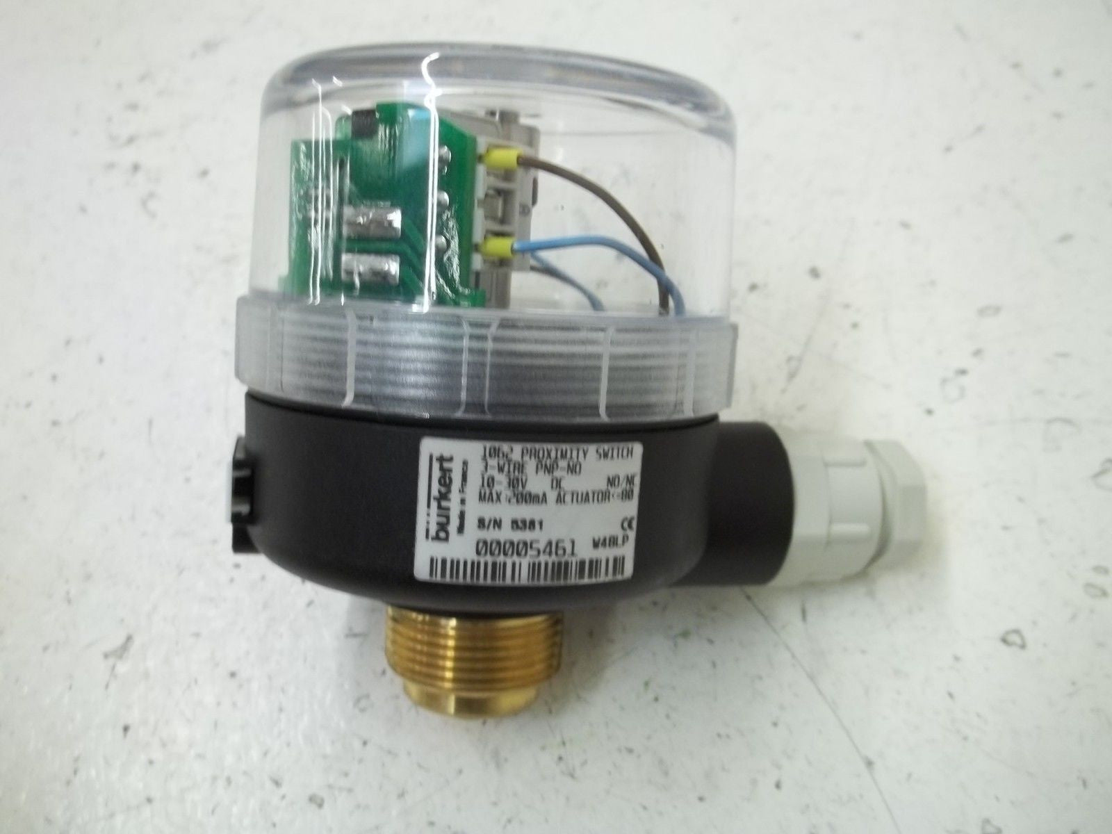 BURKERT 00005461 3-WIRE PROXIMITY SWITCH *NEW NO BOX*