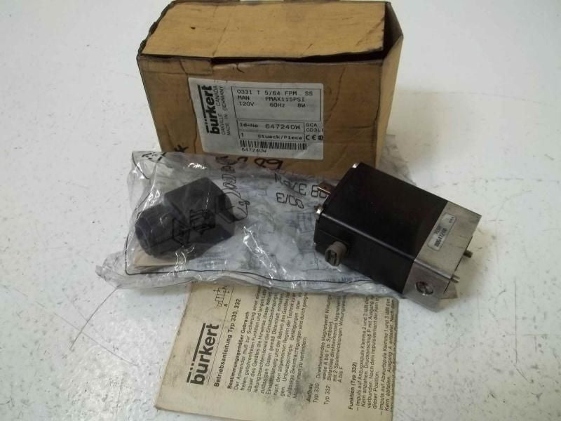 BURKERT 647240W *NEW IN BOX*