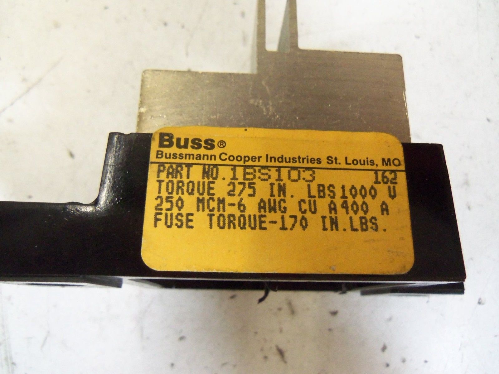BUSS 1BS103 *NEW NO BOX*