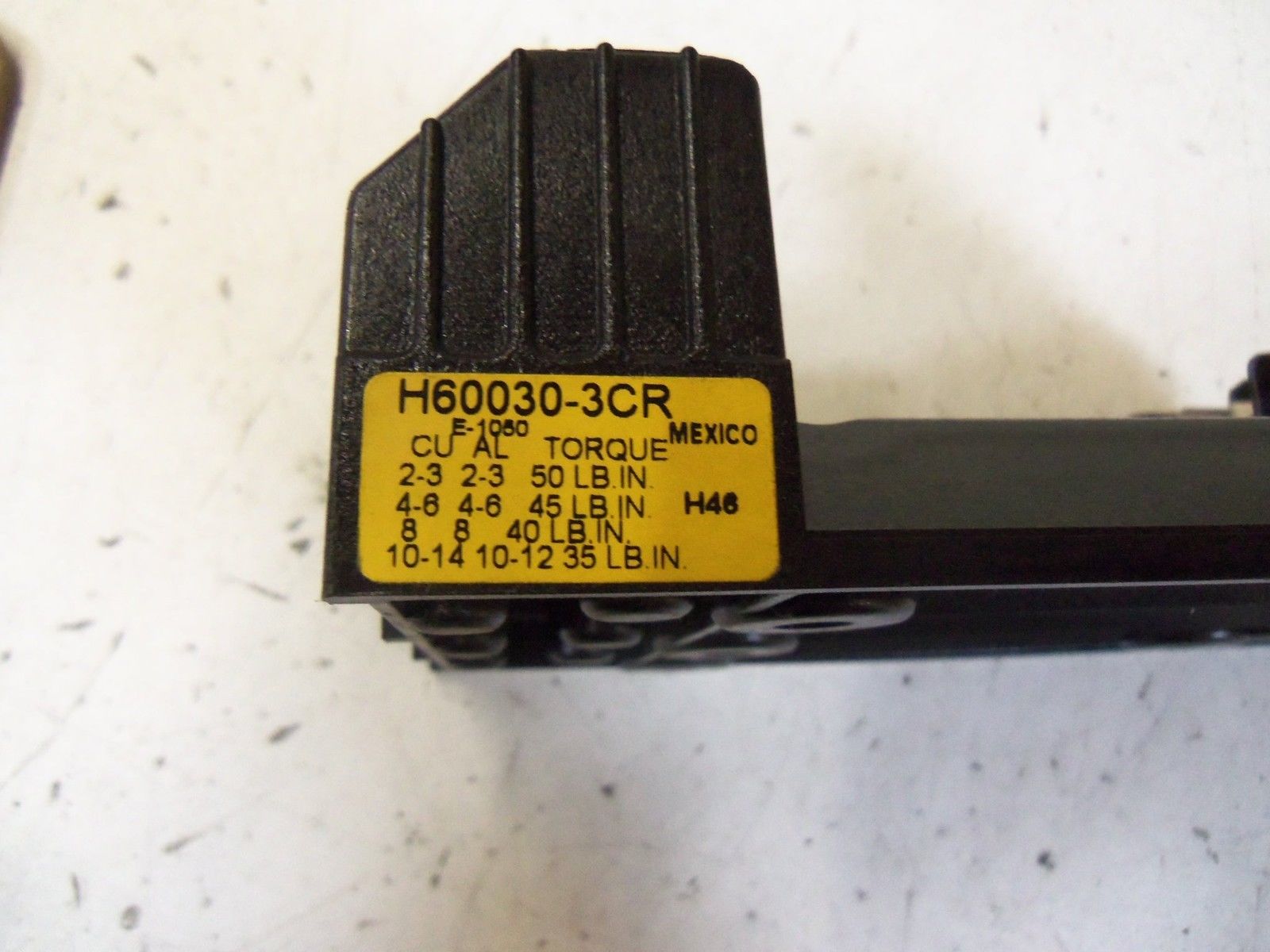 BUSS H60030-3CR *NEW NO BOX*