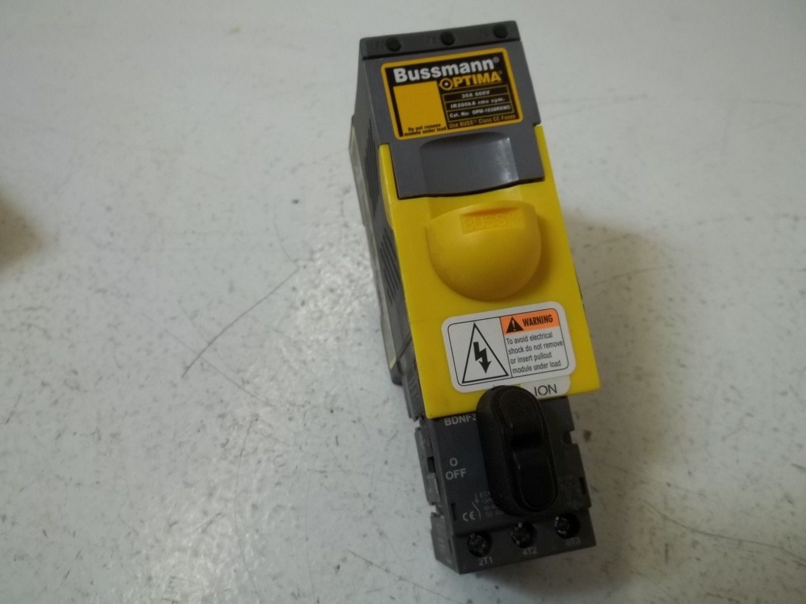 BUSSMANN 0PM-1038RSWC *NEW IN BOX*