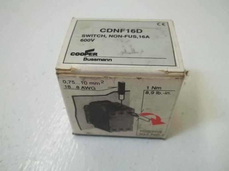 BUSSMANN CDNF16D *NEW IN BOX*