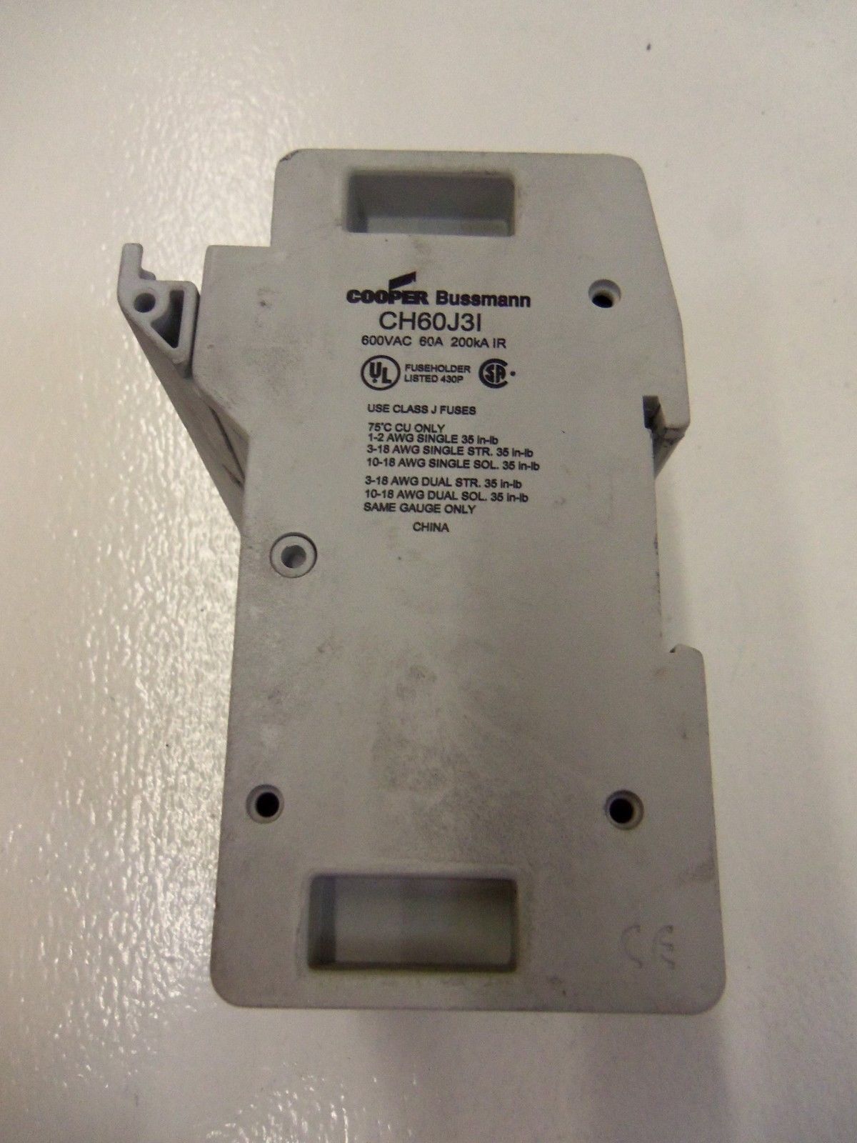 BUSSMANN CH60J3I 600V *USED*