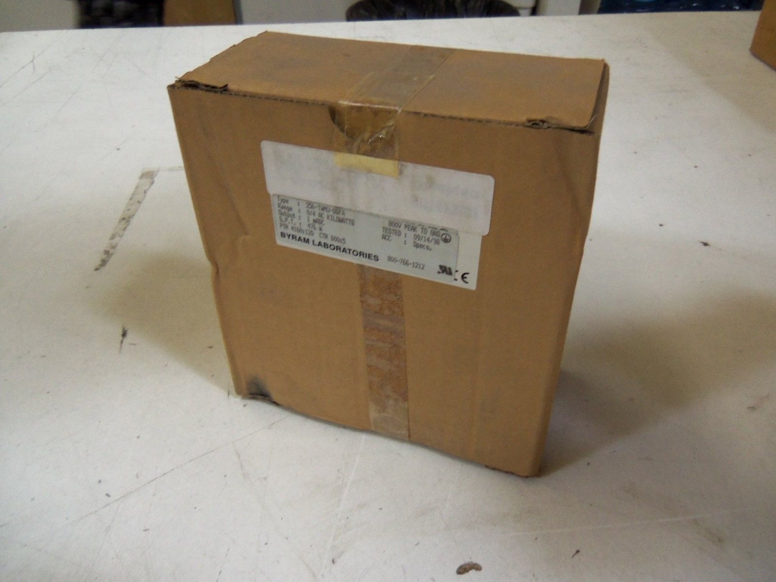 BYRAM LABORATORIES 256-TWMU-QQFA *NEW IN BOX*