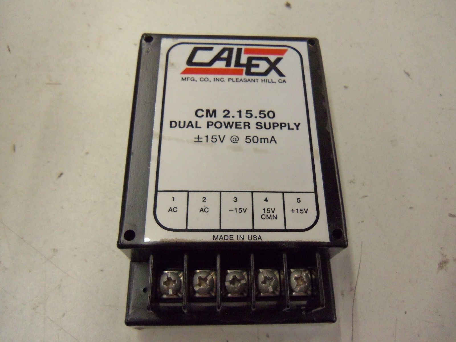 CALEX CM 2.15.50 POWER SUPPLY *USED*