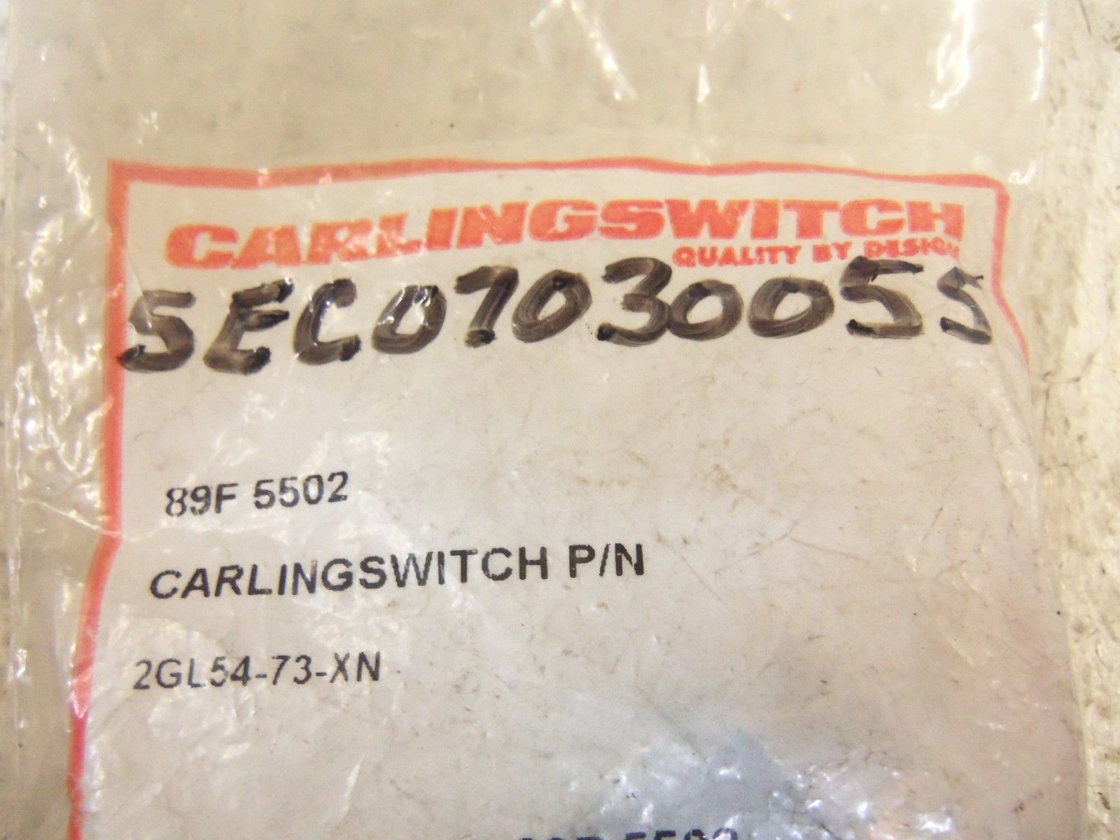 CARLINGSWITCH 2GL54-73-XN SWITCH *NEW IN FACTORY BAG*