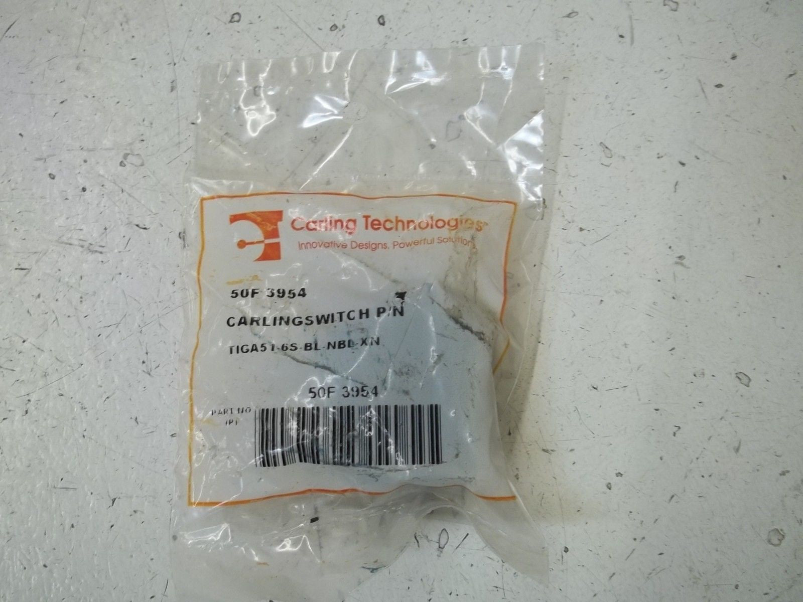 CARLING TECHNOLOGIES TIGA51-6S-BL-NBL-XN ROCKER SWITCH *NEW IN A FACTORY BAG*
