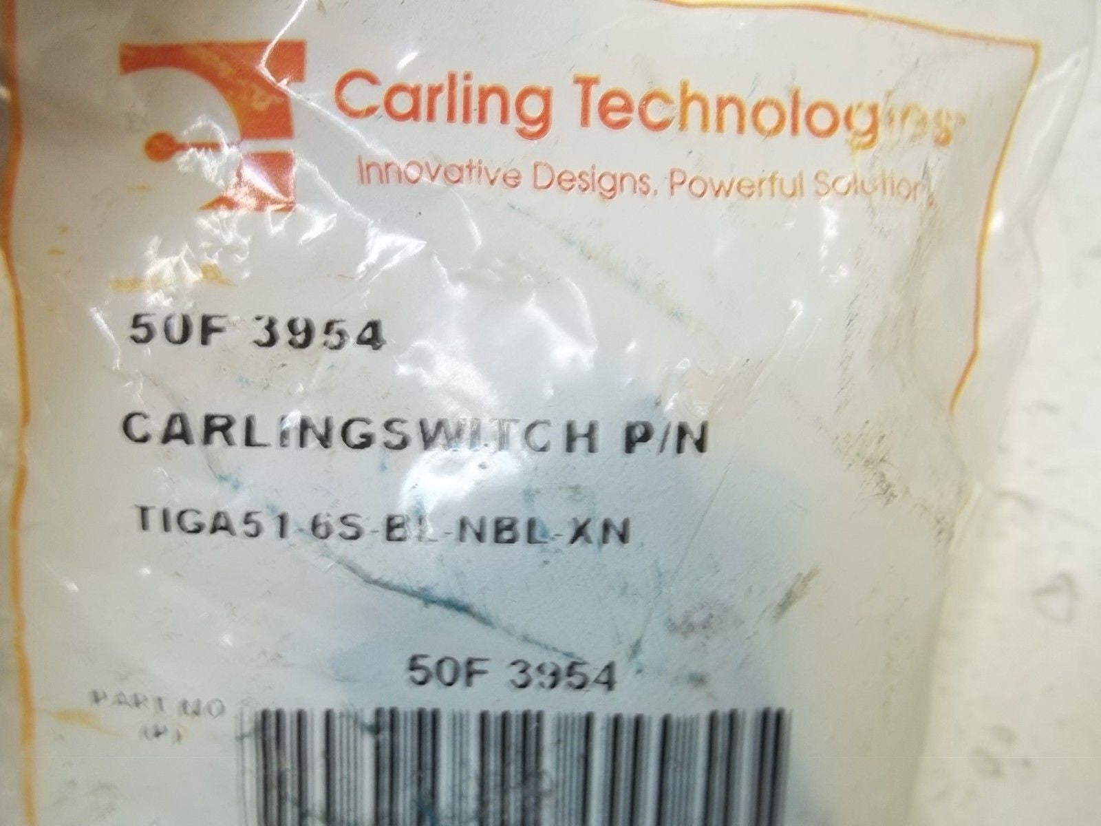 CARLING TECHNOLOGIES TIGA51-6S-BL-NBL-XN ROCKER SWITCH *NEW IN A FACTORY BAG*