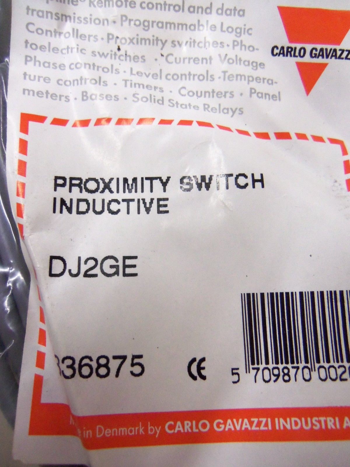 CARLO GAVAZZI DJ2GE *NEW IN BAG*