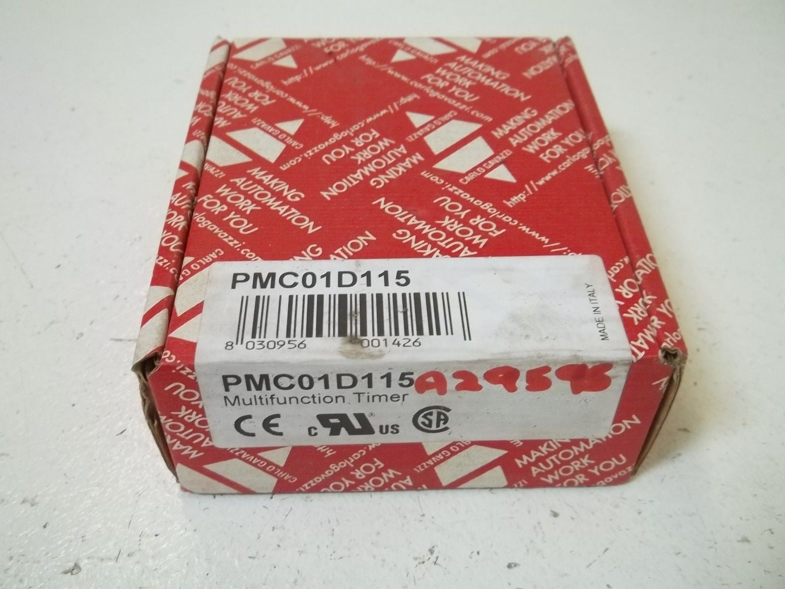 CARLO GAVAZZI PMC01D115 MULTIFUCTION TIMER *USED*