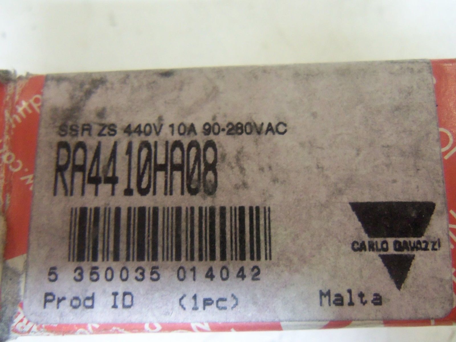 CARLO GAVAZZI RA4410HA08 RELAY *NEW IN BOX*