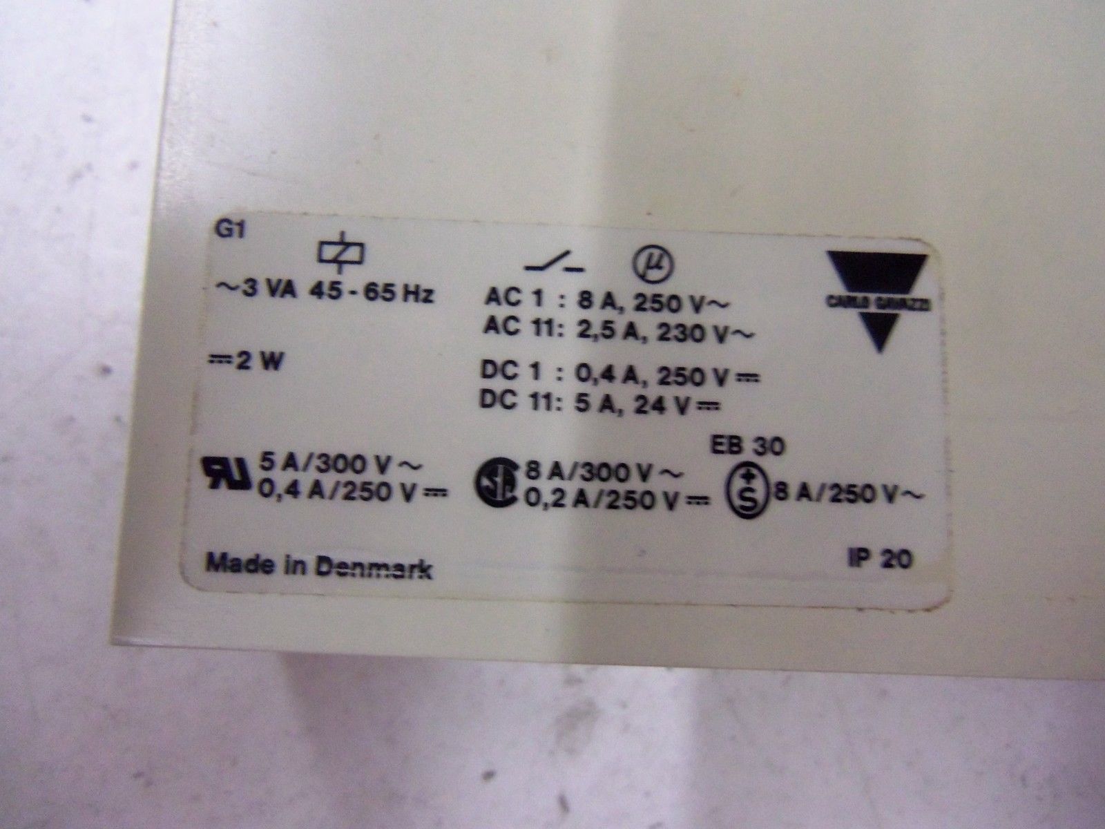 CARLO GAVAZZI SC2891159.9S *USED*