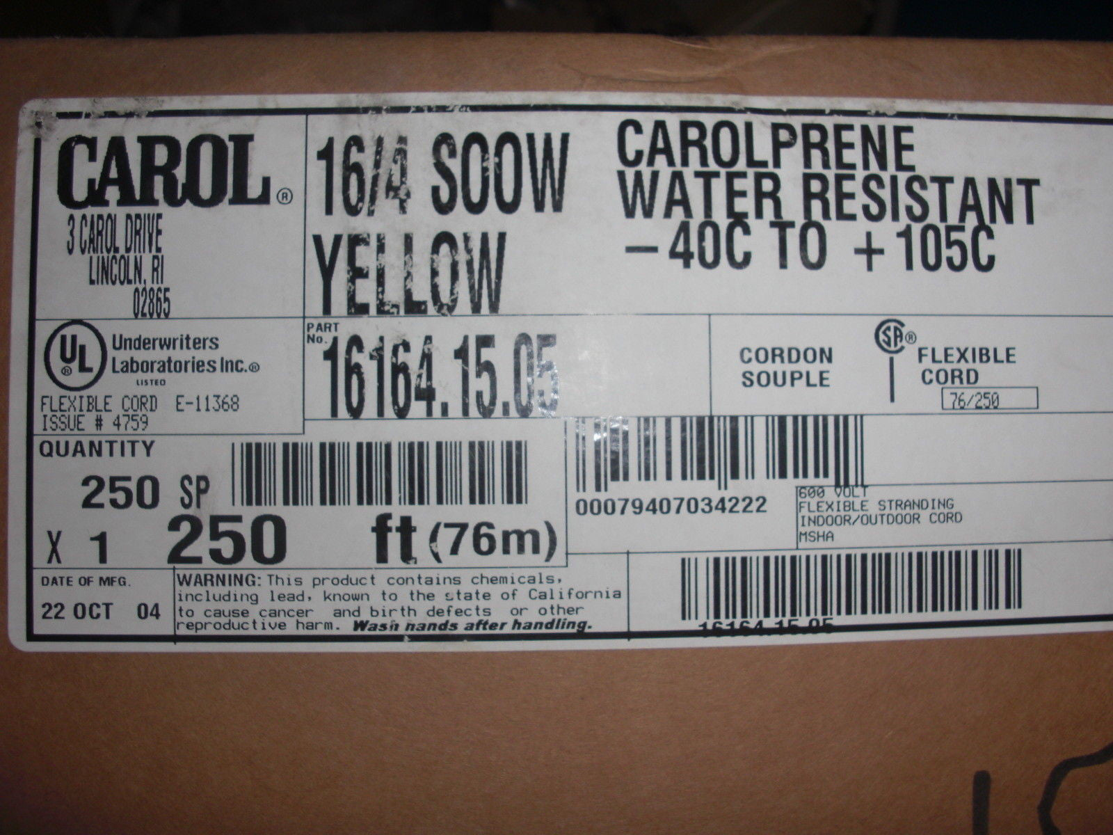 CAROL PRENE 16164.15.05 *NEW IN THE BOX*