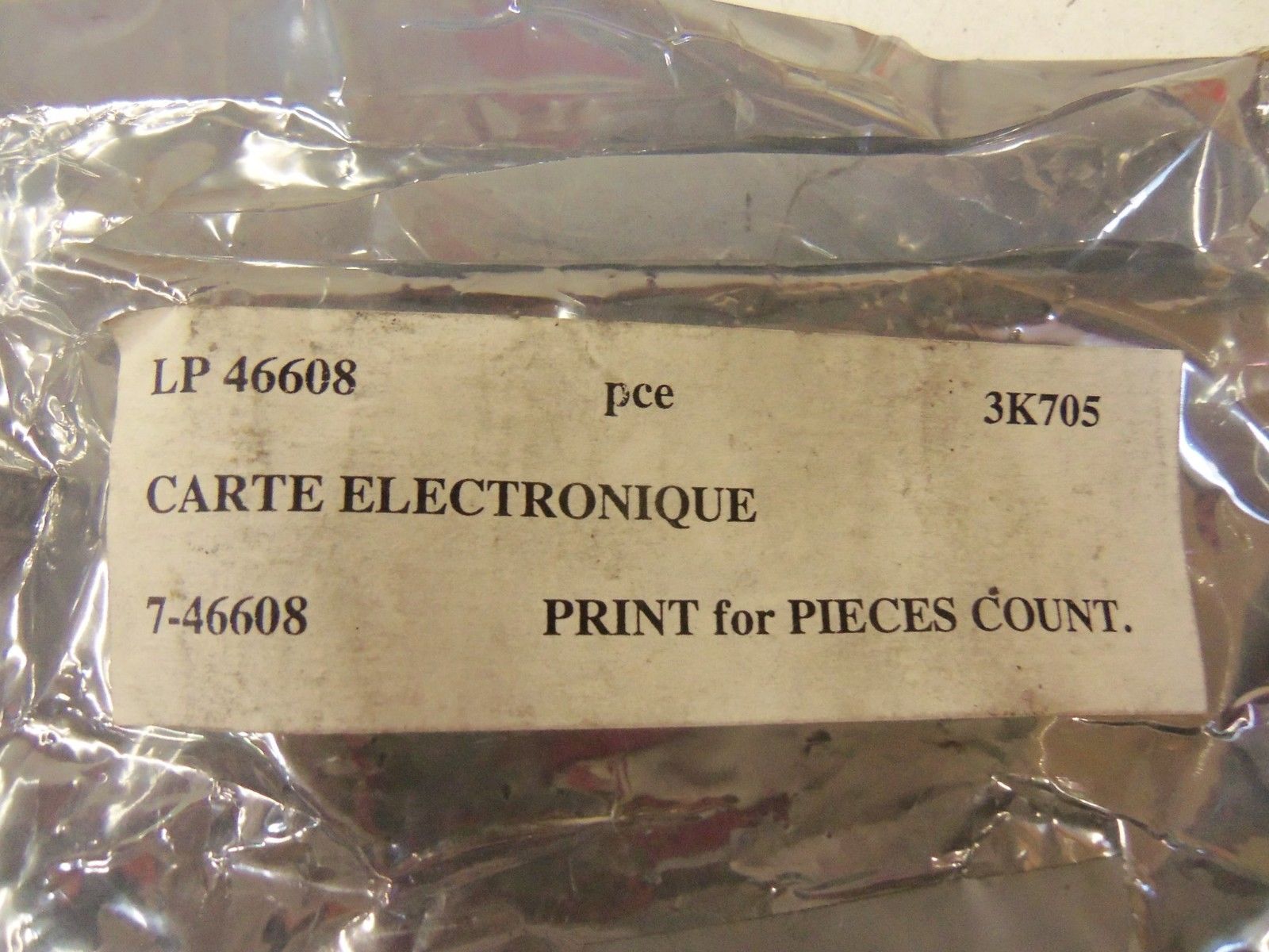 CARTE ELECTRONIQUE LP46608 *USED*