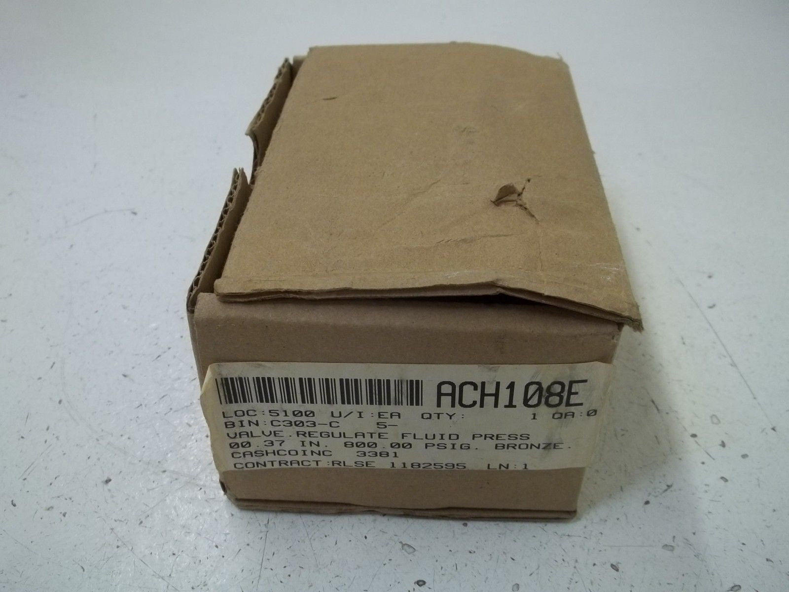 CASHCO, INC. 3381 3/8" SOLENOID VALVE *NEW IN BOX*