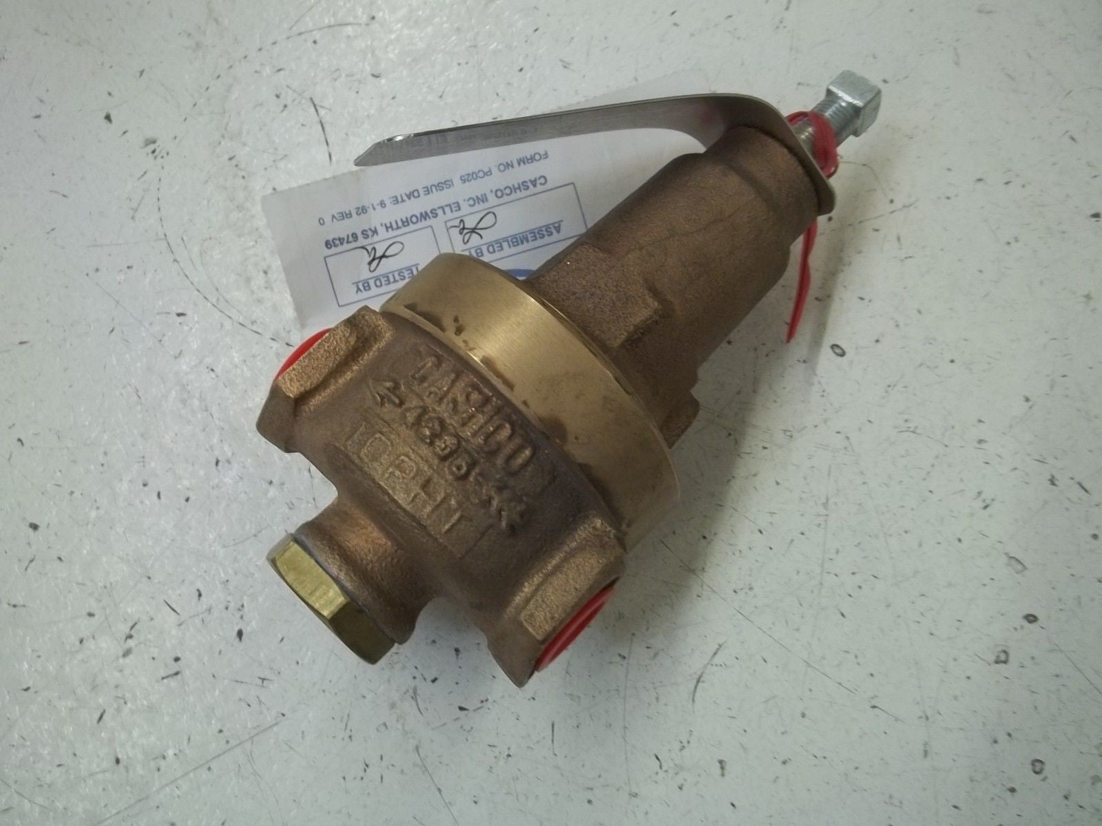 CASHCO, INC. 3381 3/8" SOLENOID VALVE *NEW IN BOX*