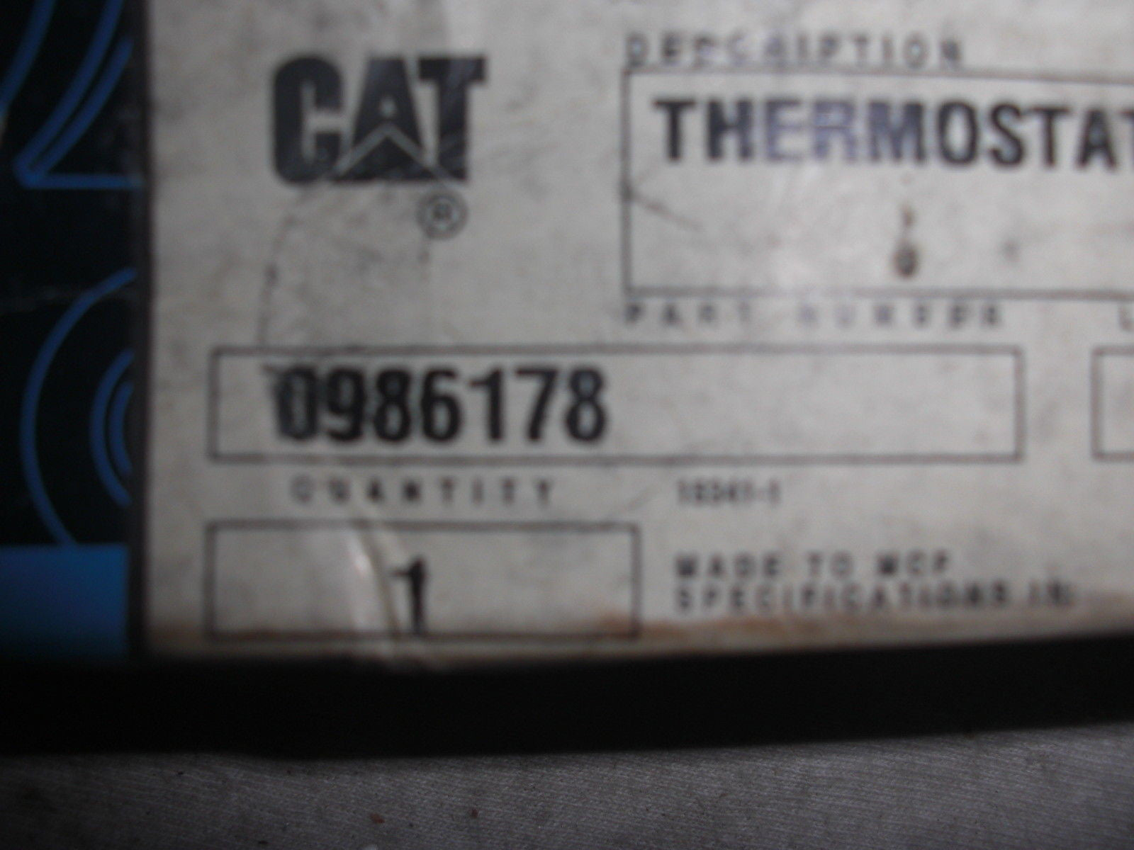 CAT 0986178 *USED*