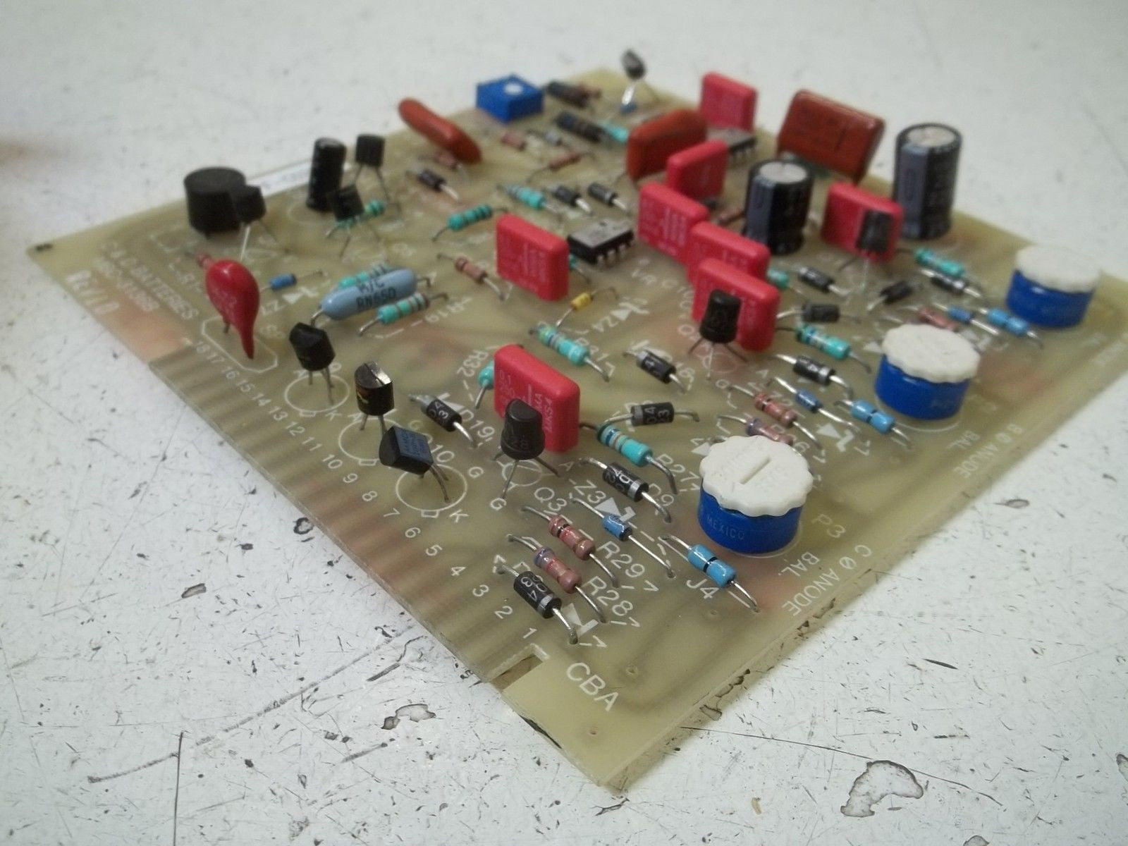 C&D BATTERIES MBC-3136B CIRCUIT BOARD *USED*