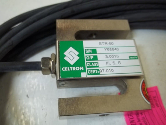 CELTRON STR-50 LOAD CELL *NEW OUT OF A  BOX*