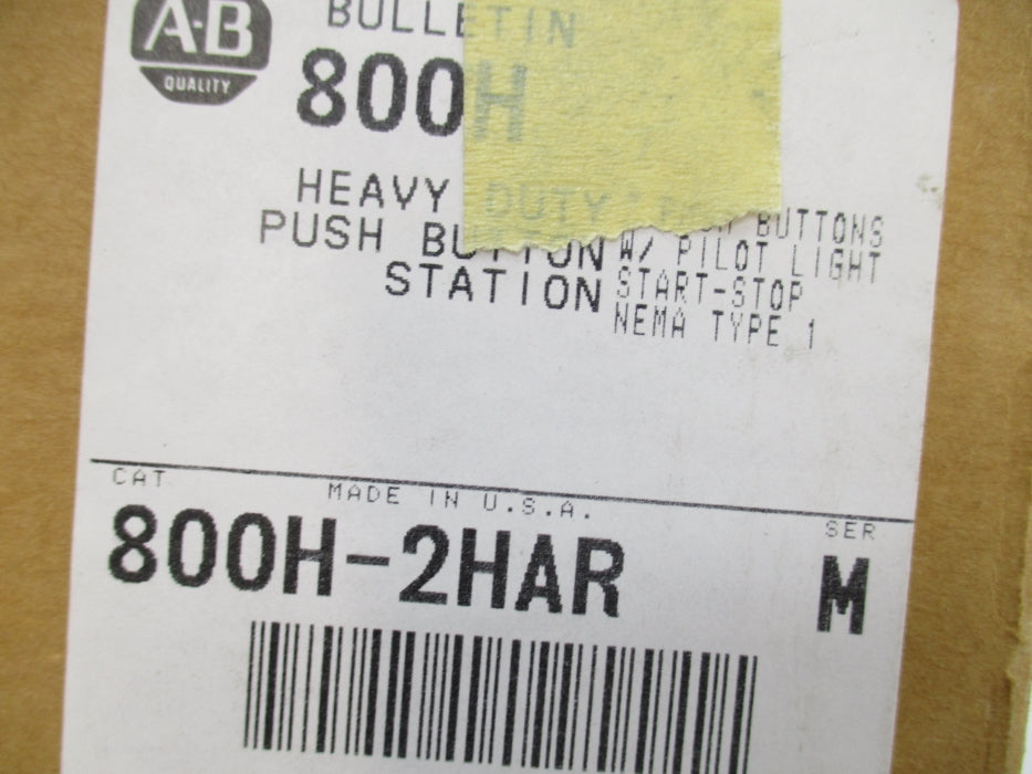 INDUSTRIAL SPARE PART 800H-2HAR SER. M (BR/WH) NSMP