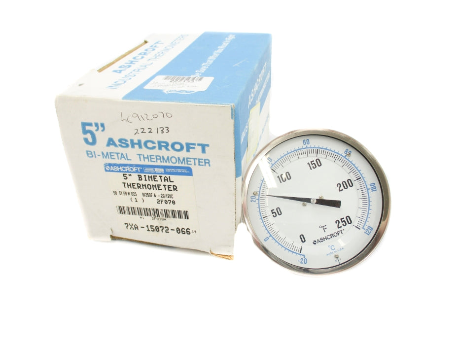 ASHCROFT 50EI60R025 -20-120C 0-250F NSMP