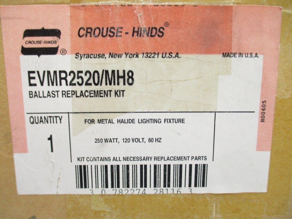 CROUSE HINDS EVMR2520/MH8 NSMP