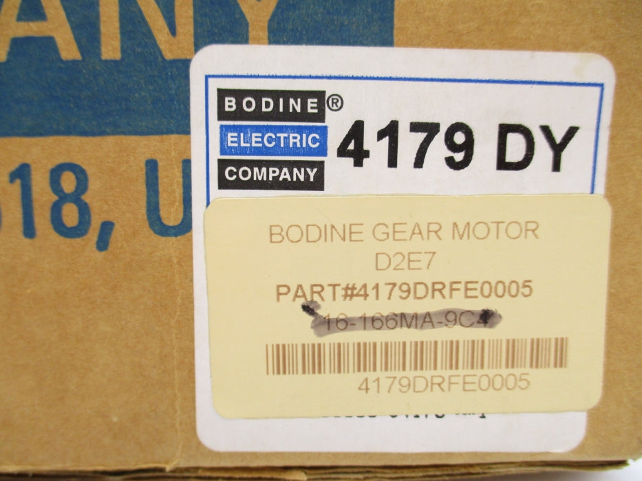 BODINE ELECTRIC 42A5BEPM-E1 NSMP