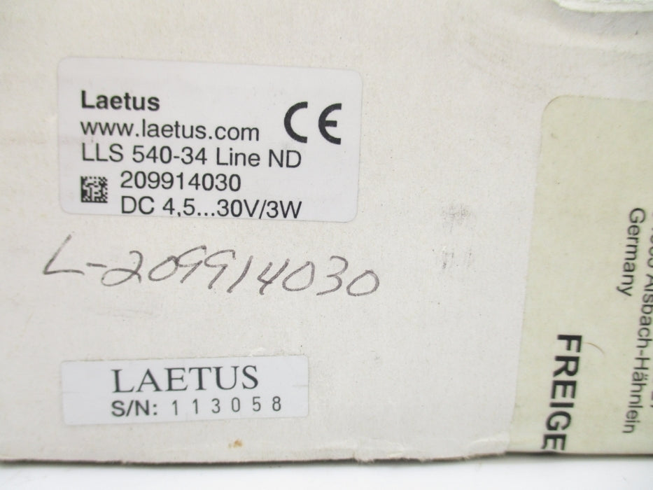 LAETUS LLS540-34 NSFS