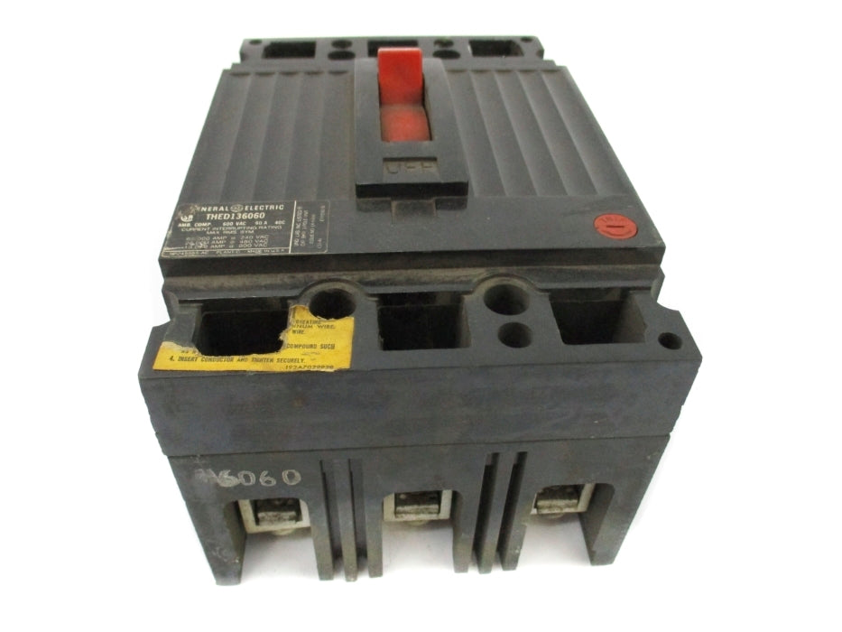 GENERAL ELECTRIC THED136060 60A 600V UNMP